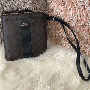 Coach cross body purse